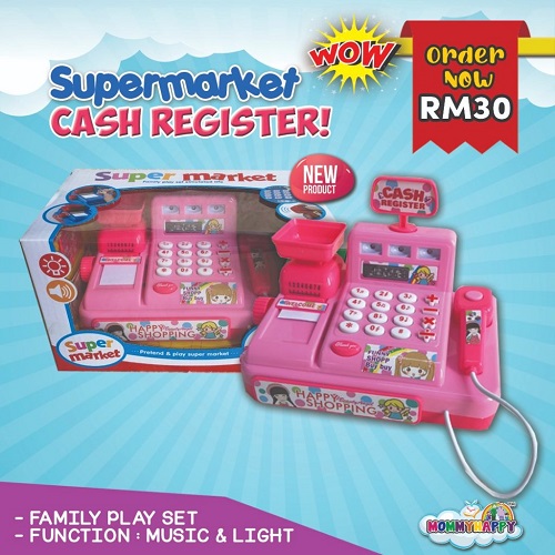 SUPERMARKET SET – Cash Register